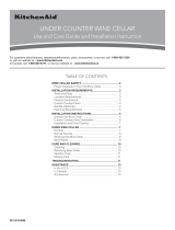 KitchenAid KUWR214KPA User manual