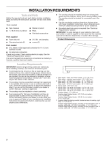 Whirlpool WCE55US0HS Dimensions Guide