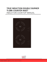 True Induction 1 Double Burner Induction Cooktop User manual