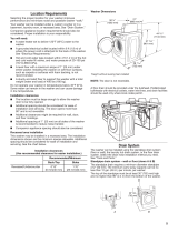 Whirlpool CHW9150GW Dimensions Guide