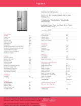 Frigidaire FRSS2623AW Dimensions Guide