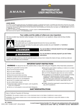 Amana ASI2175GRS User guide