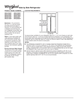 Whirlpool WRS315SNHB Dimensions Guide