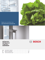 Bosch Benchmark B30IR905SP User guide