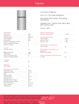 Frigidaire FFHT2045VB Dimensions Guide