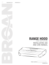 Broan CLSC230BL User manual