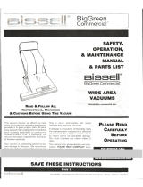 Bissell Commercial BG-CC28 User manual