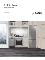 Bosch HBE5453UC/02 Installation guide