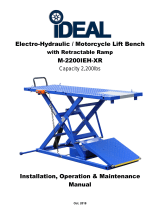 Ideal Distributors Electric-Hydraulic Motorcycle Lift Bench Installation guide