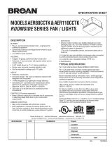 Broan AER110CCTK Specification