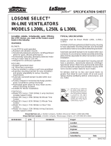Broan L250L Operating instructions