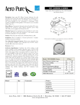 Aero Pure VSF110DMH-S SN Dimensions Guide