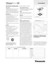 Panasonic FV-0510VSCL1 Specification