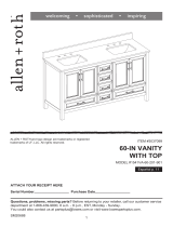 Allen + Roth 1541VA-60-201-901 User manual