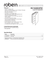 Robern RC1626D4FP1 Specification
