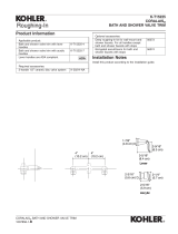 Kohler T15225-4-CP User manual