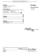 Pfister 00131XA Specification