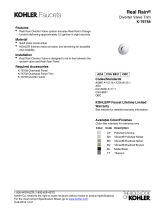 Kohler K-76748-BV Dimensions Guide