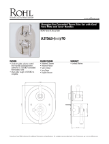 Rohl U.5756LS-EG/TO Specification
