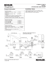 Kohler 16010-3-CP User manual