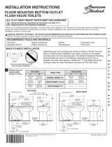 American Standard 3463001.020 Installation guide