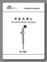 Bio Bidet PEARL S100 User manual