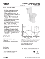 American Standard 765AA701.020 Dimensions Guide