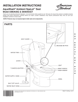 American Standard 5900A.05GT.020 Installation guide