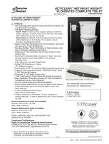 American Standard 714AA151.020 Dimensions Guide