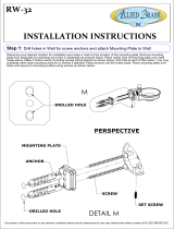 Allied Brass RW-32-WHM Installation guide
