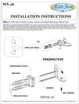Allied Brass WS-26-PEW Installation guide