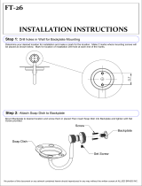 Allied Brass FT-26-BKM Installation guide