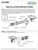 Allied Brass CV-26D-SN Installation guide