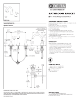 Delta B3518LF Dimensions Guide