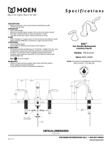 Moen T6620 Specification