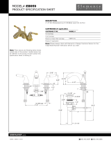 Elements of Design EB954 Dimensions Guide