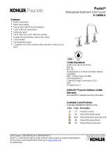 Kohler 14406-4-CP Dimensions Guide