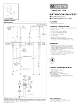 Delta Faucet 3559-RBMPU-DST Specification