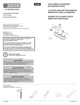 Delta Faucet 25777LF-SP User manual