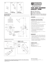Delta Faucet T17T051-CZ Specification
