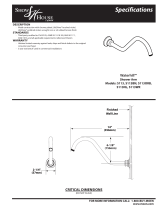 Moen S113BN Dimensions Guide