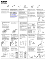 Kohler 98344-CP Installation guide