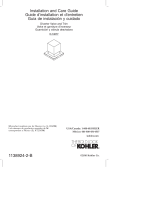 Kohler K-14677 Installation guide