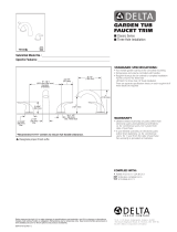 Delta Faucet T5722-SS Specification