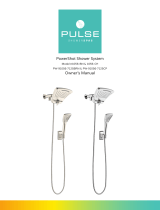 Pulse PowerShot Shower System Installation guide