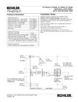 Kohler 16246-CP User manual