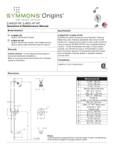 Symmons Industries S9602PRP Installation guide