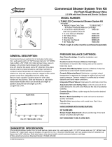 American Standard TU662225.002 Specification