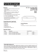 Sterling 7110R-5405NC-B-0 User manual
