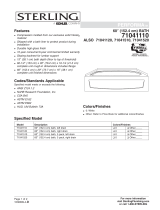 Sterling 7104R-5405NC-0 User manual